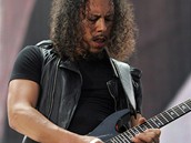 Koncert kapely Metallica - kytarista Kirk Hammett