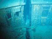 z výstavy Titanic - vrak lodi