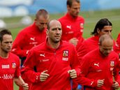 Trénink fotbalové reprezentace