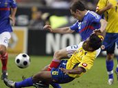 Francie - Kolumbie: Ribery a Amaya
