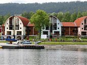 Lipno Lake Resort - Marina pro lod� je spole�ná s dal�ím nizozemským resortem,...