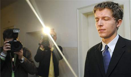 Václav íman u soudu. (18.6.2008)