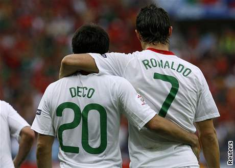 Deco a Ronaldo, vdí osobnosti portugalské reprezentace