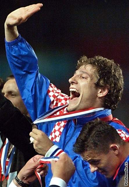 Slaven Bili s bronzovou medail z MS 1998