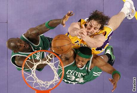 LA Lakers - Boston: souboj pod koem