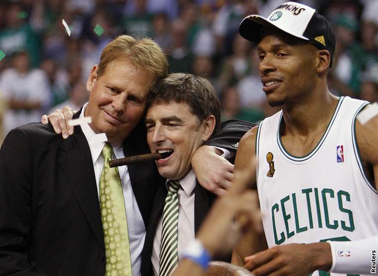 Boston Celtics - oslava titulu