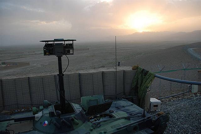 Ostraha základny Shank v Afghánistánu