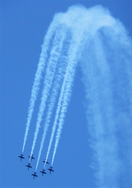 Breitling Jet Team lt na strojch Albatros L-39