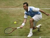 Radek �t�pánek na turnaji v Halle