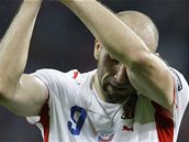 Jan Koller po prohe s Tureckem