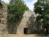 zícenimu hradu Corntejn nad Vranovskou pehradou nedaleko Bítova