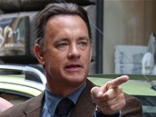 Z natáení filmu Andlé a démoni - Tom Hanks