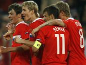 Rusko - oslava gólu