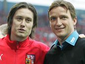 Rosický a micer (zleva)