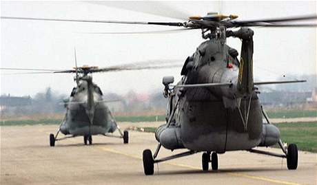 Do mise v Bosn nasadila eská armáda i vrtulníky.