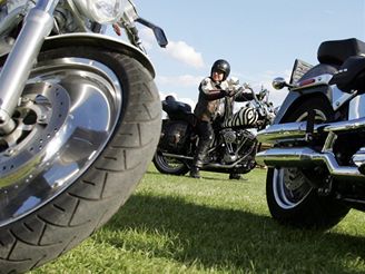 Sraz klubu Harley-Davidson ve Vranm nad Vltavou