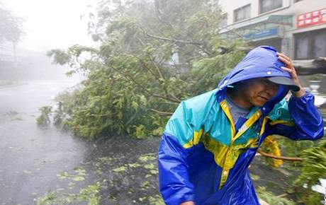 Tajfun Krosa zasáhl Tchaj-wan