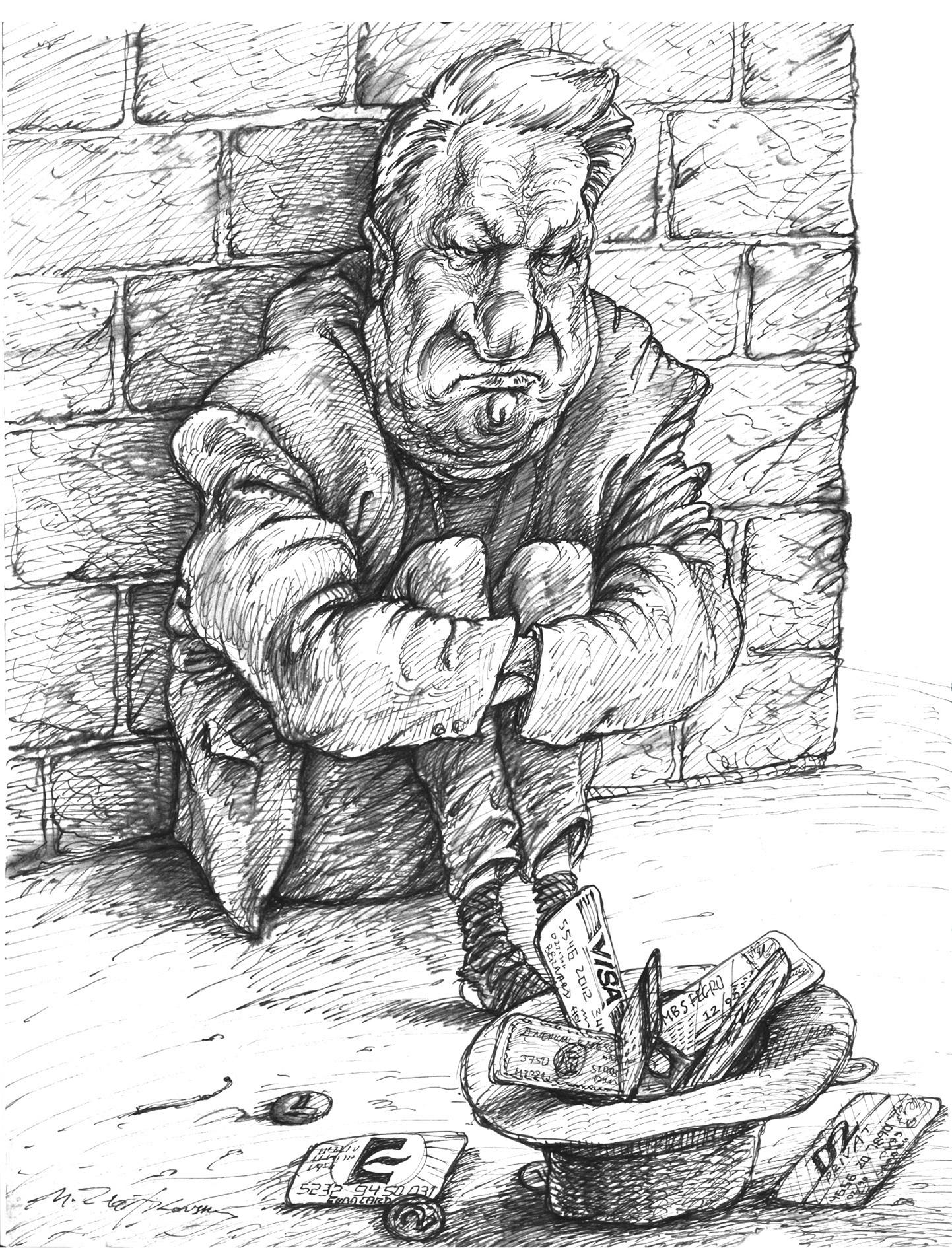 Karikatury Michaila Zlatkovského