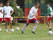 Trénink zlínských fotbalist�