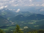 oblast  Obersalzberg - Jedná se o fotografii poízenou v Berchtesgadenu v tzv....