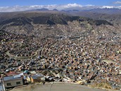 hlavní msto Bolívie - La Paz