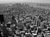 Pohled na New York z jeho nejvyí budovy - Empire State Building