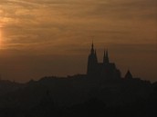 tefánikv most - expoziní pohled na Praský hrad 