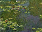 Claude Monet - obraz Jezírko s lekníny (Le bassin aux nymphéas) 