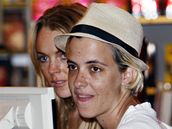 Lindsay Lohanová a Samantha Ronsonová