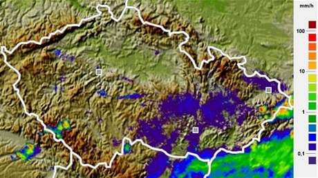 Mapa srek 30. ervna ve 12:30