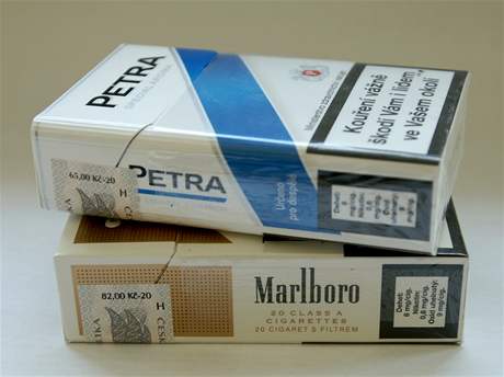 Cigarety znovu zdražují, marlbora stojí 82 a petry 65 korun - iDNES.cz