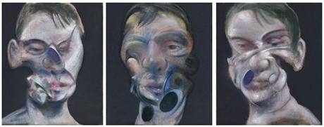 Francis Bacon - Ti studie pro vlastní portrét