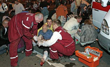 Výbuch v Minsku zranil více ne 50 lidí. 