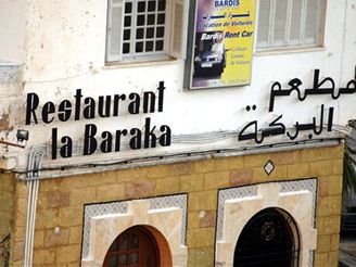 Restaurace v Tunisku