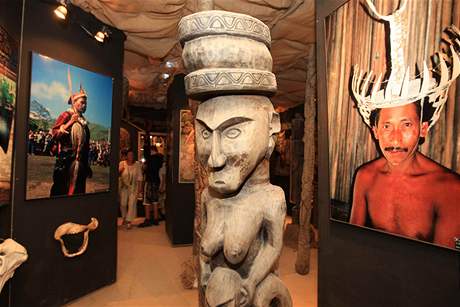 Lednický zámek nabízí až do konce září 2008 výstavu Tajemná Indonésie