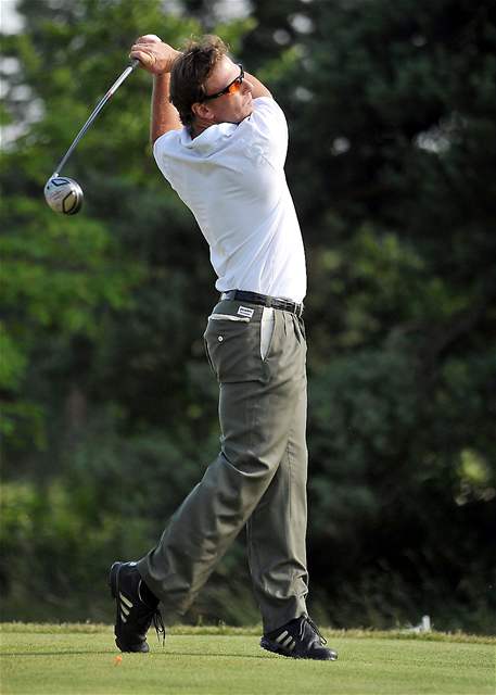 Rakouský golfista Clemens Prader 