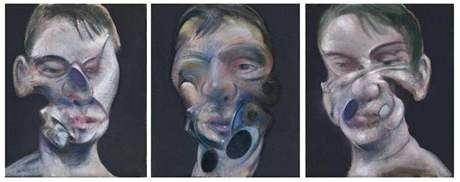 Francis Bacon - Ti studie pro vlastní portrét