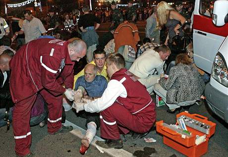 Výbuch v Minsku zranil více ne 50 lidí. 