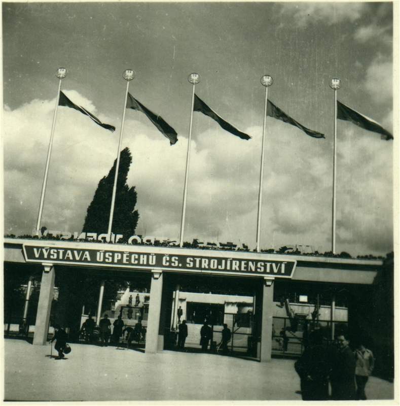 Strojírenská výstava v roce 1955, Brno 