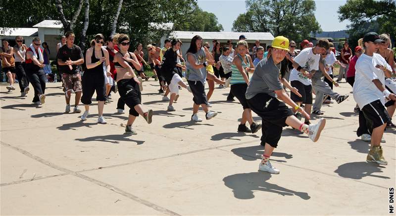 Letní kurzy street dance v Jedovnici. Lektor Henry z USA