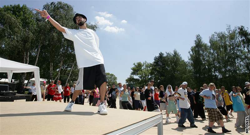 Letní kurzy street dance v Jedovnici. Lektor Marty z USA