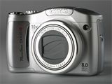 Canon PowerShot SX100 iS - eln pohled