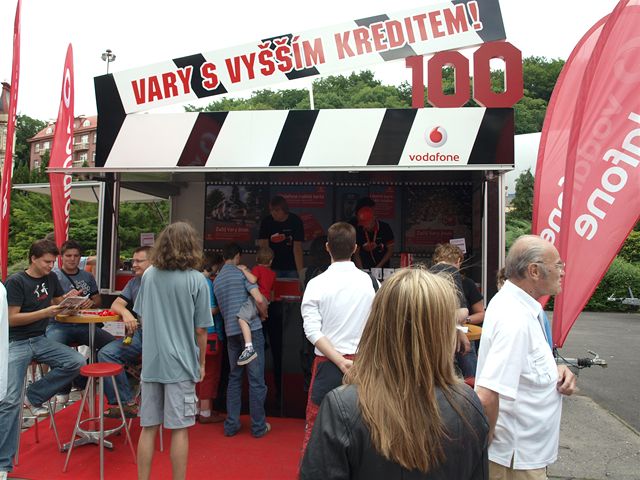 Karlovy Vary jsou plné Vodafone