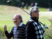 43. MFFKV - golfový turnaj - Ond�ej Hejma a Ji�í Barto�ka