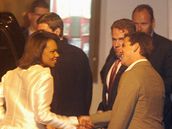 Riceová se setkala s �leny sdru�ení Pro radar