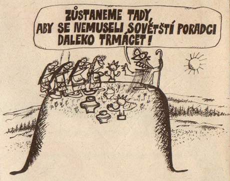 Vtipy v Dikobrazu v ervenci a na zatku srpna 1968 - Vytal