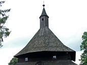 Slovensko, ímskokatolický kostelík v Tvrdoín 