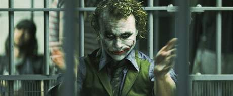 Heath Ledger jako padouch Joker