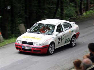 Zvod do vrchu rallye Zbraslav - Ton 