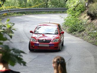 Zvod do vrchu rallye Zbraslav - Ton 